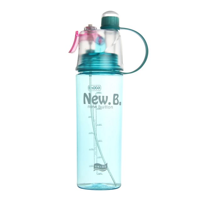 Sports Mist Spray Water Bottle