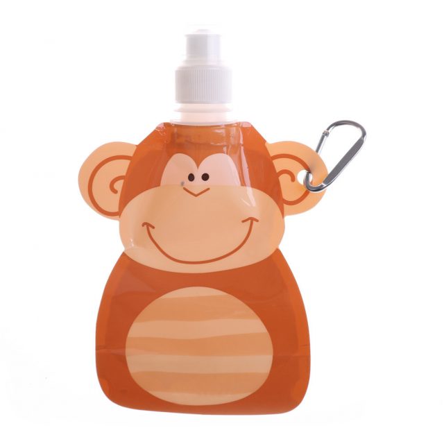 Animals Themed Collapsible Water Bottle for Kids